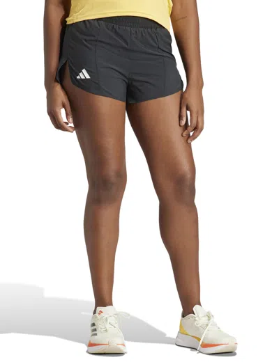 Adidas Originals Adidas Adizero Essentials Running Short In Black