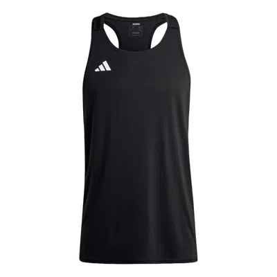 Adidas Originals Adidas Adizero Essentials Running Singlet Asia Sizing 'black'