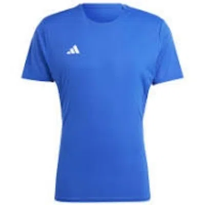 Adidas Originals Adidas Adizero Essentials Running T-shirt Asia Sizing 'blue'