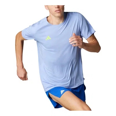 Adidas Originals Adidas Adizero Essentials Running T-shirt 'blue Spark'