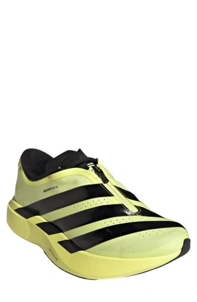 Adidas Originals Adidas Running Adizero Evo Sl Zip Up Sneakers In Yellow