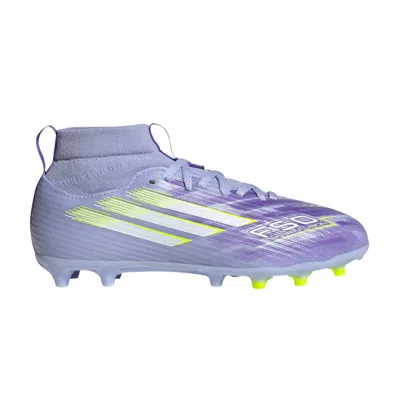 Pre-owned Adidas Originals Adidas Adizero F50 League Fg Ag K 'sparkfusion Pack' | Purple | Kid's Size 11