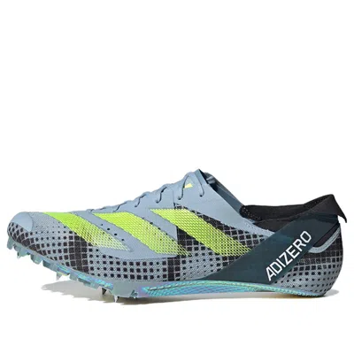 Adidas Originals Adidas Adizero Finesse Track And Field Shoes 'wonder Blue Lucid Lemon' In Multi