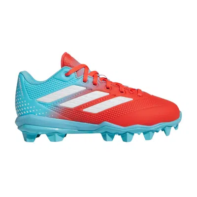 Pre-owned Adidas Originals Adidas Adizero Impact.2 Molded K 'candy Pack - Bright Cyan Bright Red' | Kid's Size 2.5