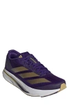 Adidas Originals Adidas Adizero Sl2 Running Shoe In Purple/gold Metallic/white