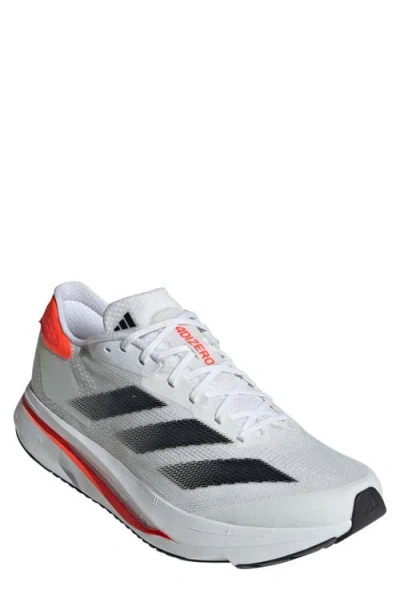 Adidas Originals Adidas Adizero Sl2 Running Shoe In White/black/orange