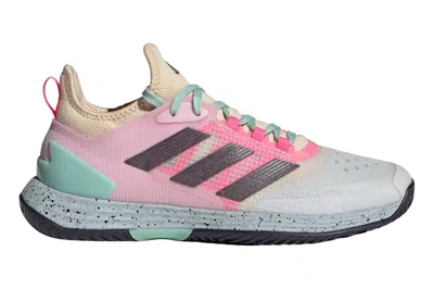 Pre-owned Adidas Originals Adidas Adizero Ubersonic 4.1 Crystal White Aurora Met. Semi Flash Aqua In Crystal White/aurora Met./semi Flash Aqua