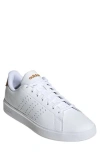 Adidas Originals Adidas Advantage 2.0 Low Top Sneaker In White/white/bronze Strata