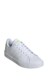 Adidas Originals Adidas Advantage 2.0 Sneaker In White/lemon/lemon