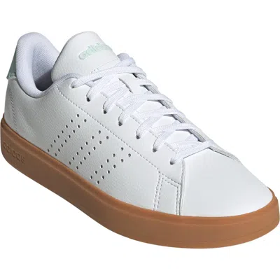 Adidas Originals Adidas Advantage 2.0 Sneaker In White/white/halo Mint