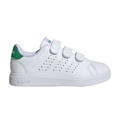 Pre-owned Adidas Originals Adidas Advantage Base 2.0 C 'white Green' | Kid's Size 4.5