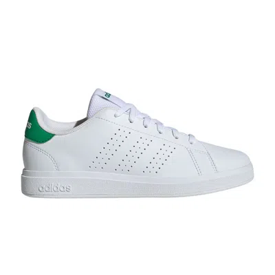 Pre-owned Adidas Originals Adidas Advantage Base 2.0 J 'white Green' | Kid's Size 4