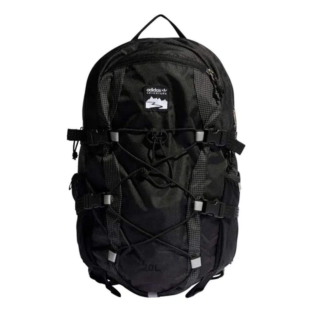 adidas adventure backpack black Originals Top Sport [Black] OS this product represents just one of our solutions to help end plastic waste. adidas Adventure Backpack Large Black