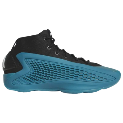 Pre-owned Adidas Originals Adidas Ae 1 Black/blue Teal Anthony Edwards Signature Basketball Shoes 2024