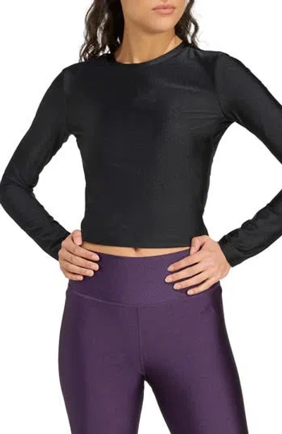 Adidas Originals Adidas Aeroready Long Sleeve Top In Black