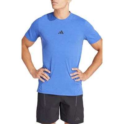 Adidas Originals Adidas Aeroready Performance T-shirt In Blue