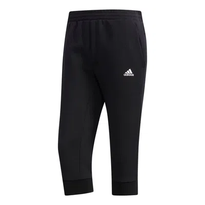 Adidas Originals Adidas Ai Pt 34 3s Casual Sports Bundle Feet Cropped Pants Black
