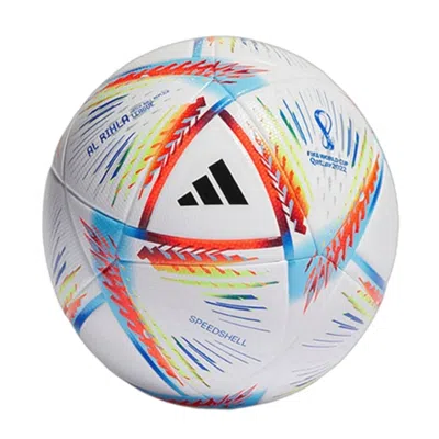 Adidas Originals Adidas Al Rihla League Mixed Football 'white Orange Blue'