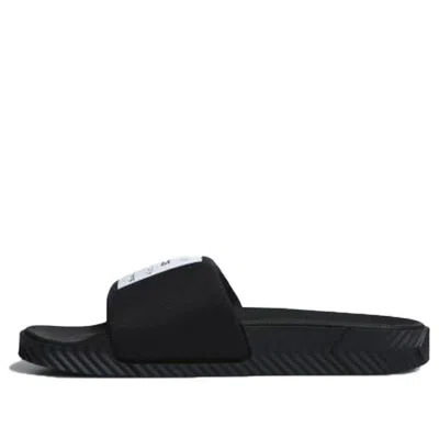Adidas Originals Adidas Alexander Wang X Adilette Slide 'core Black' In Animal Print