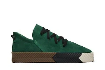 Pre-owned Adidas Originals Adidas Alexander Wang X Aw Skate 'green' By8907 In Green/chalk