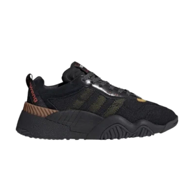Pre-owned Adidas Originals Adidas Alexander Wang X Turnout Trainer 'core Black' Eg4902 In Core Black/yellow/light Brown