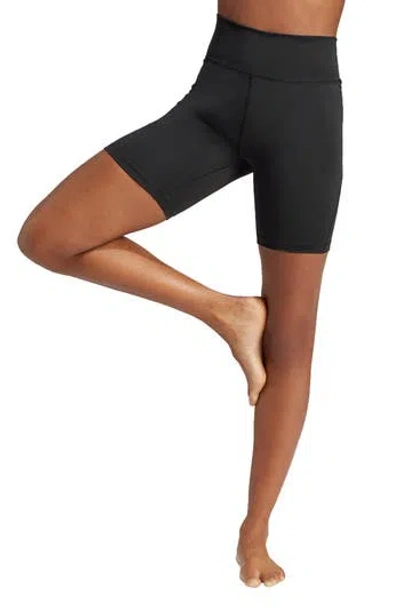 Adidas Originals Adidas All Me Essentials 7-inch Bike Shorts In Black
