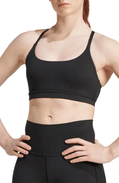 Adidas Originals Adidas All Me Sports Bra In Black
