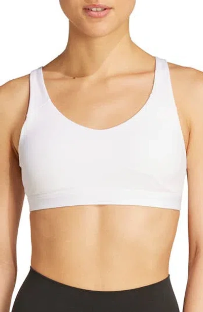 Adidas Originals Adidas All Me Sports Bra In White