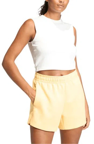 Adidas Originals Adidas All Szn Ribbed Tank Top In Off White/