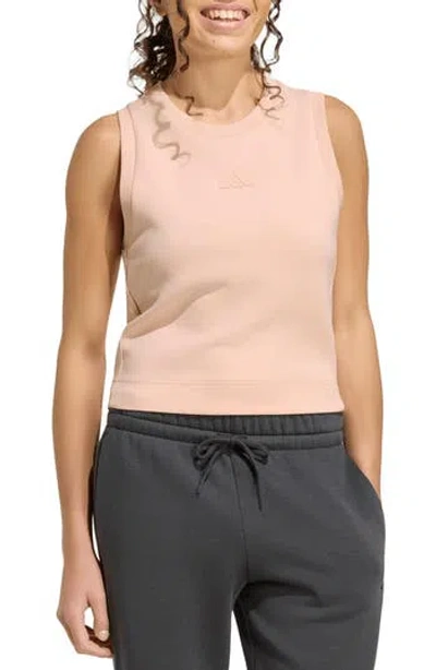 Adidas Originals Adidas All Szn Tank In Blush Pink/