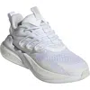 Adidas Originals Adidas Alphaboost V2 Running Sneaker In White/ Crystal White/ Grey