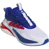 Adidas Originals Adidas Alphaboost V2 Team Colors Running Shoe In Collegiate Royal/red/white