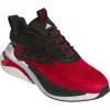 Adidas Originals Adidas Alphaboost V2 Team Colors Running Shoe In Team Power Red/black/white