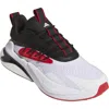 Adidas Originals Adidas Alphaboost V2 Team Colors Running Shoe In White/black/team Power Red
