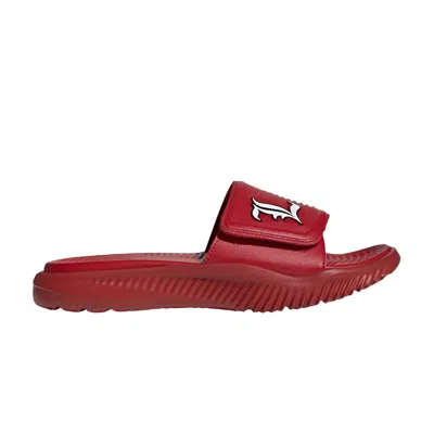 Pre-owned Adidas Originals Adidas Alphabounce Slide 2.0 'ncaa Pack - Louisville' | Red | Men's Size 13