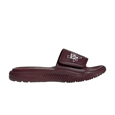 Pre-owned Adidas Originals Adidas Alphabounce Slide 2.0 'ncaa Pack - Texas A&m' | Red | Men's Size 15