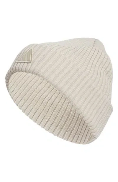 Adidas Originals Adidas Altitude 2 Cuff Beanie In Neutral