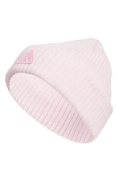 Adidas Originals Adidas Altitude Folded Cuff Beanie In Pink