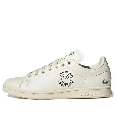Adidas Originals Adidas Andr Saraiva X Stan Smith 'the World Needs Love' In Neutral