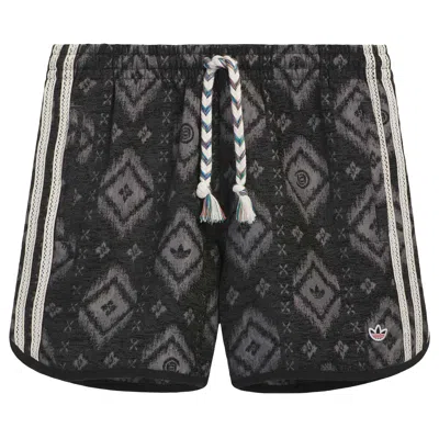 Pre-owned Adidas Originals Adidas Aop X Clot Shorts By Edc 'carbon' | Grey | Men's Size S In Gray