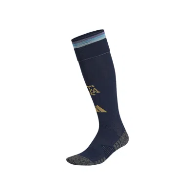 Pre-owned Adidas Originals Adidas Argentina 26 Home Socks 'night Navy / Dark Football Gold' | Blue | Men's Size L