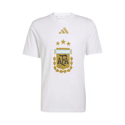 Pre-owned Adidas Originals Adidas Argentina Dna Graphic T-shirt 'white' | Men's Size L