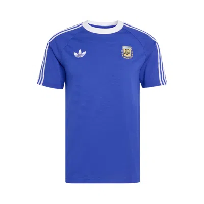 Pre-owned Adidas Originals Adidas Argentina Originals T-shirt 'lucid Blue' | Men's Size Xs