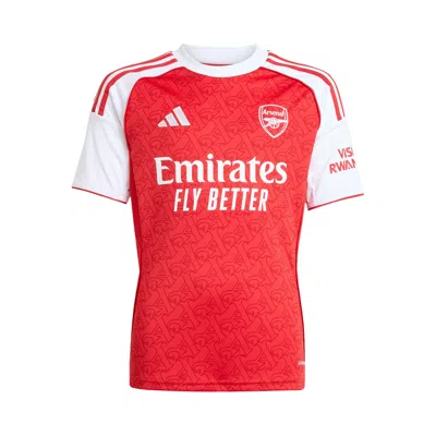 Pre-owned Adidas Originals Adidas Arsenal 25/26 Home Jersey 'better Scarlet/white' | Red | Kid's Size Xs
