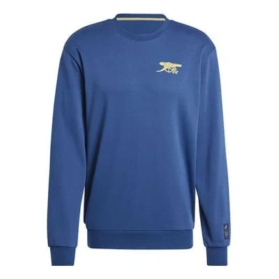 Adidas Originals Adidas Arsenal Cultural Story Crew Sweatshirt Asia Sizing 'mystery Blue'