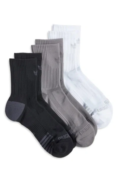 Adidas Originals Adidas Assorted 3-pack Originals Tech Crew Socks In Multi