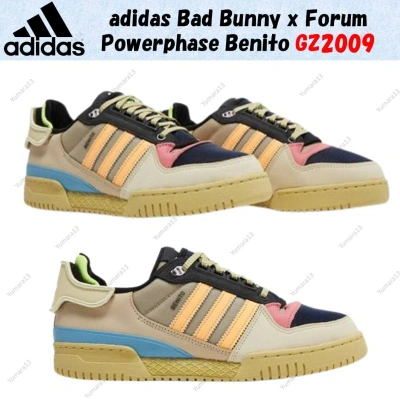 Pre-owned Adidas Originals Adidas Bad Bunny X Forum Powerphase Benito Gz2009 Size Us Men's 4-14 In Multicolor