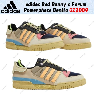 Pre-owned Adidas Originals Adidas Bad Bunny X Forum Powerphase Benito Gz2009 Men's Size In Multicolor