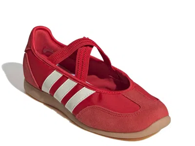 Adidas Originals Adidas Barreda Mary Jane Sneaker In Red