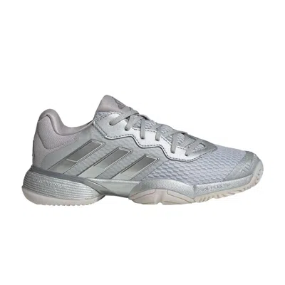 Pre-owned Adidas Originals Adidas Barricade J 'silver Metallic Dash Grey' | Kid's Size 3